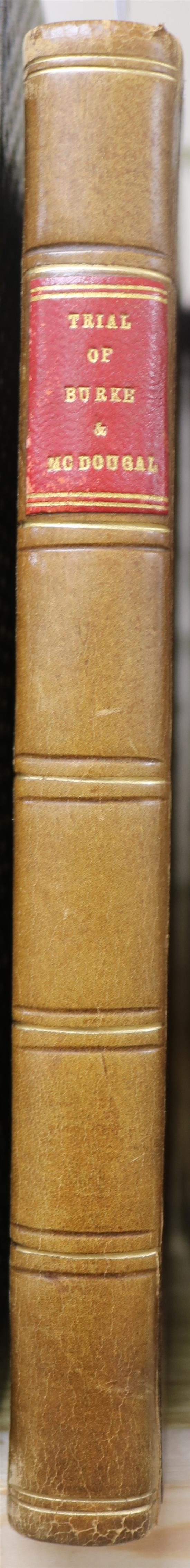 Trial - Trial of William Burke and Helen McDougal,